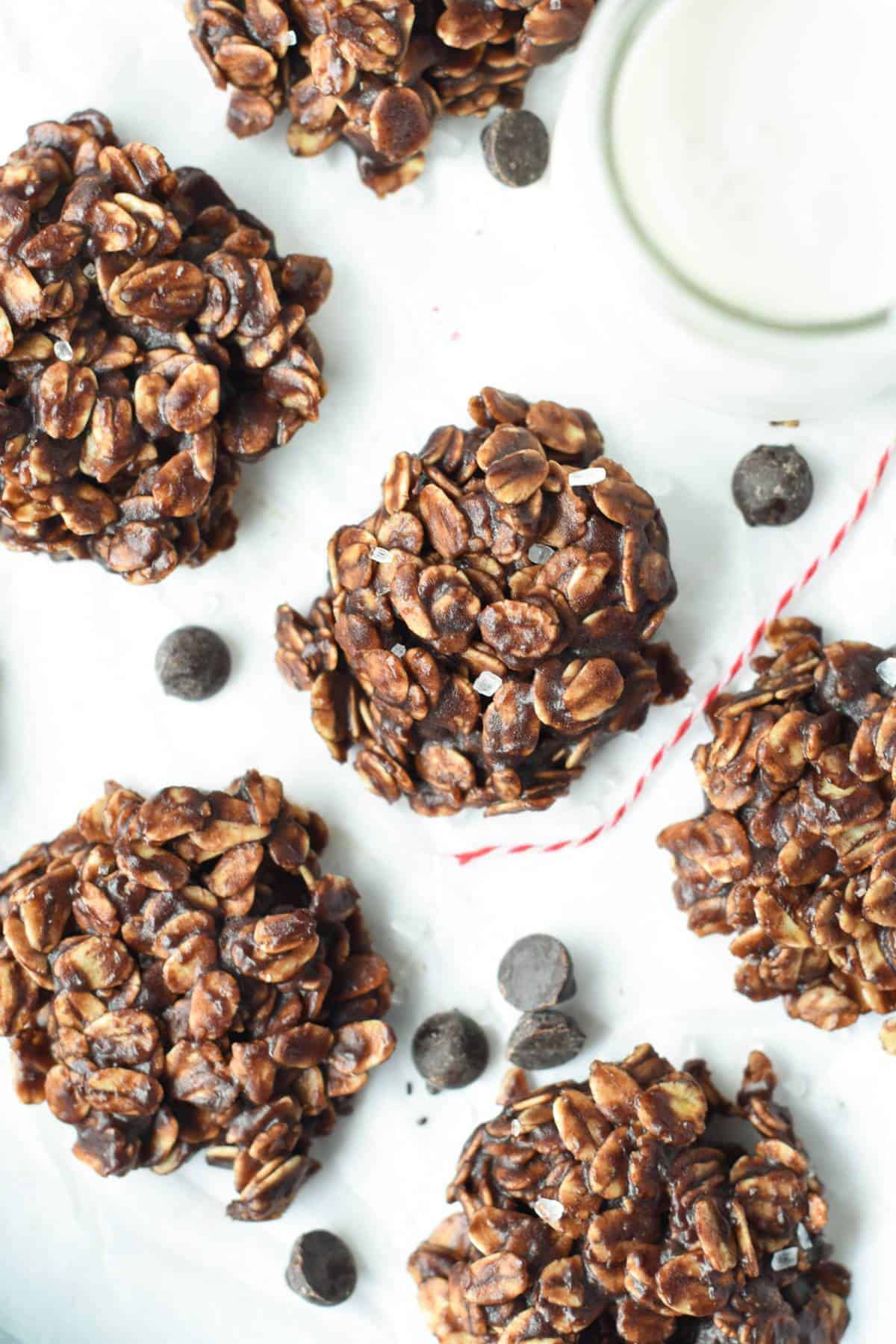Easy Vegan No-Bake Cookies: Chocolate Peanut Butter Oat Bliss